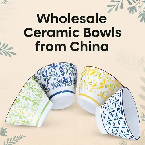 Wholesale Ceramic Bowls from China | Custom Logo, OEM & Bulk Ceramic Tableware Manufacturer
