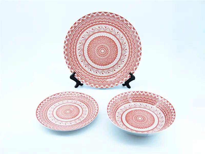 ceramic plates set