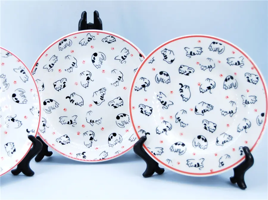 Custom Printed Ceramic Plates (2)