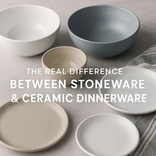 Understanding the Difference Between Stoneware & Ceramic Dinnerware: Insights from China's Leading Ceramic Manufacturer