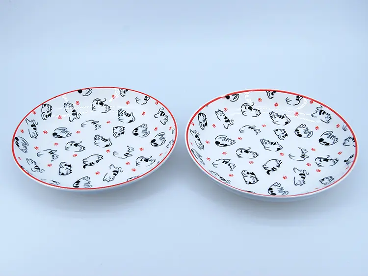 Custom Cat Design Kids Dinnerware Sets (2)