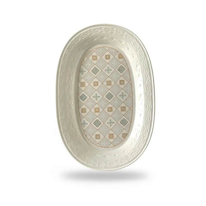 Custom Ceramic fish Plates for Export